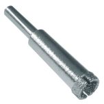 Toolpak Porcelain Mini Core Drill, Diamond Grit Edged 10mm