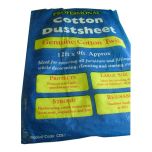 Cotton Twill Dust Sheet, Heavy Duty, 3.65 x 2.8 Metre (12' x 9')