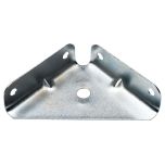 Corner Brackets, BZP Steel 50mm x 50mm (10 Pack)