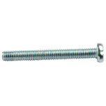 Slotted Pan Head Machine Screws, BZP M6 x 40mm (25 Pack)