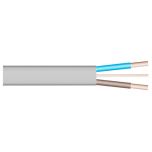 6242Y Grey 1mm² Flat Twin & Earth Cable 10 Metre Coil