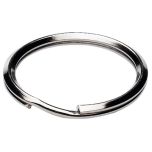 Keyring Split Rings, Nickel Plated 16mm (10 Pack)