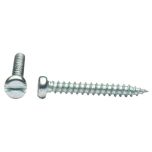 Slotted Pan Head Self Tapping Screws, BZP 8 x 3/4 (100 Pack)