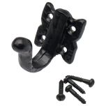 Robe Hook, Black Antique