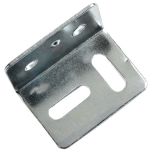 Cranked Stretcher Plates, BZP Steel 38mm x 38mm (10 Pack)