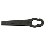 Clip-On Mower Blades, Fits Most Mowers with Figure 8 Type Mounting, Plastic (25 Pack)