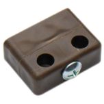 Assembled Knock Down Fittings, Brown (10 Pack)