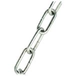 Welded Medium Link Chain, Galvanised Steel 3mm x 22mm x 1 Metre