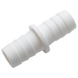 Washing Machine Outlet Connector, White 17mm x 17mm