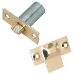 Adjustable Roller Cupboard Catch, Brass Plated