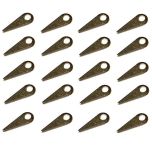 Picture Frame Turns, Brassed 13mm (20 Pack)