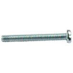 Slotted Pan Head Machine Screws, AISI 304 Stainless Steel M4 x 40mm (10 Pack)