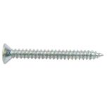 Pozi Head CSK Self Tapping Screws, BZP 8 x 1.1/2 (100 Pack)