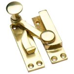 Arm Type Sash Window Fastener, Solid Brass