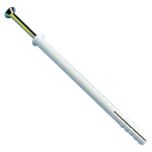 Hammer Fixings with Nylon Plugs, M6 x 70mm (25 Pack)
