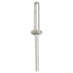 Aluminium Blind Rivets with Steel Mandrel, 4.8mm x 19mm (100 Pack)