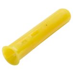 Wall Plugs to Fit 4 - 6 Drill Size, Yellow (100 Pack)