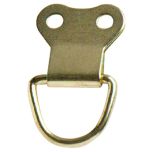 Picture D Rings, Small Brassed (15 Pack)