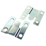 Interlocking Flush Mounts, Standard 35mm x 35mm (2 Pairs)