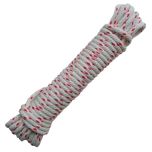 Sash Window/ Pulley Cord, Waxed Red-Spot Cotton, 6.0mm Gauge x 12.5 Metre Length