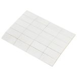 Double Sided Self Adhesive Pads, 12mm x 25mm (20 Pack)