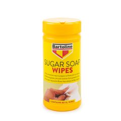 Bartoline XL Sugar Soap Wipes (Tub of 80 Extra Large Wipes)