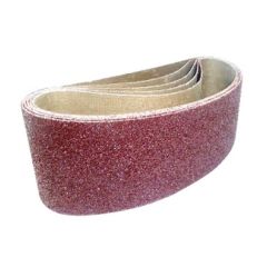 Toolpak Cloth Sanding Belts, 60 Grit 100mm x 610mm Long (5 Pack)