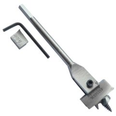 Toolpak Flat Wood Bit, Expansive Type, 22mm to 76mm