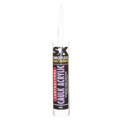 Contractors Acrylic Caulk 300ml White - Limited stocks, use by date expired but perfectly usable