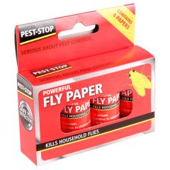 Pest-Stop Fly Papers (4 Pack)