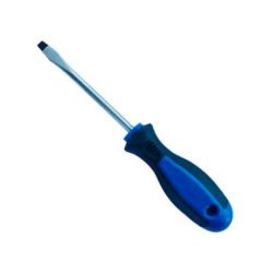 Toolpak Screwdriver with Magnetic Tip & Comfort Grip, Slotted 4mm Wide Blade x 100mm