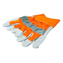 Rolson Tools Heavy Duty Rigger Gloves, Reflective Knuckle Strip, 1 Pair Size 10 Extra Large