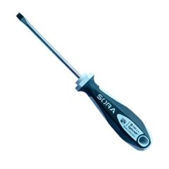 Toolpak Screwdriver, Slotted Flared Tip 6mm Wide Blade x 100mm