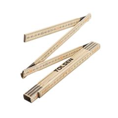 Tolsen Wood Folding Ruler (Industrial) 2M