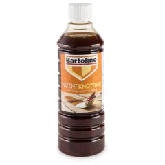 Bartoline Patent Knotting Sealant, 500ml PET Bottle