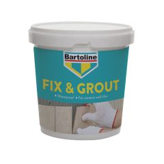 Bartoline Fix and Grout Tile Adhesive, 1kg Tub