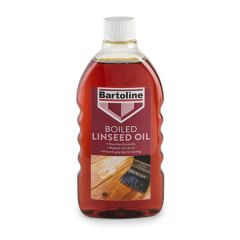 Bartoline Boiled Linseed Oil, Wood Sealer, 500ml