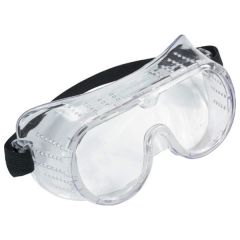 Toolpak Safety Goggles, Clear with Direct Vents