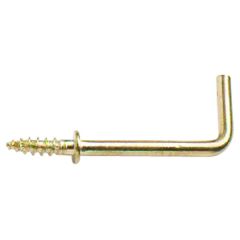 Dresser Hooks, Brassed 38mm (10 Pack)