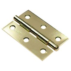 Loose Pin Hinges, Brassed 100mm (2 Pack)