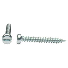 Slotted Pan Head Self Tapping Screws, BZP 8 x 2 (100 Pack)