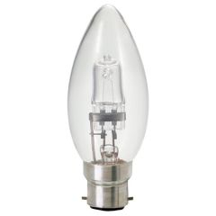 Energy Saving Light Bulbs, Dimmable Candle, 18W BC/B22/B22d/BA22d (5 x Twinpacks)