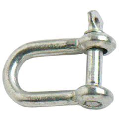 Chain D Shackles, BZP Steel M5 (5 Pack)