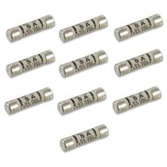 Electrical Cartridge Fuses, 5 Amp (10 Pack)