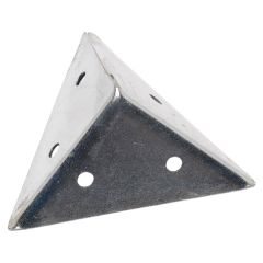 Pyramid Brackets, BZP Steel 45mm (10 Pack)