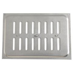 Adjustable Vent Cover, Aluminium Surface Mounting, Overall Dimensions: 9.5" x 6.5"