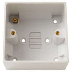 1-Gang Moulded Surface Box, 47mm