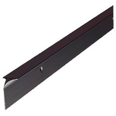 Worktop Joining Strip Corner Joint, Black 30mm x 630mm with 10mm Radius