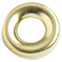 Screw Cup Washers to Fit No. 10 Screw, Brassed (100 Pack)