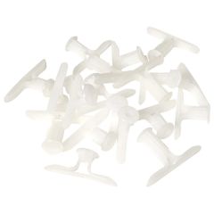 Poly Toggle Cavity Wall Fixings for 16mm - 19mm Plasterboard (20 Pack)
